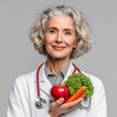 Активні літні люди з здоровим харчуванням